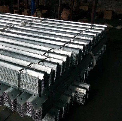 Two wave guardrail stock